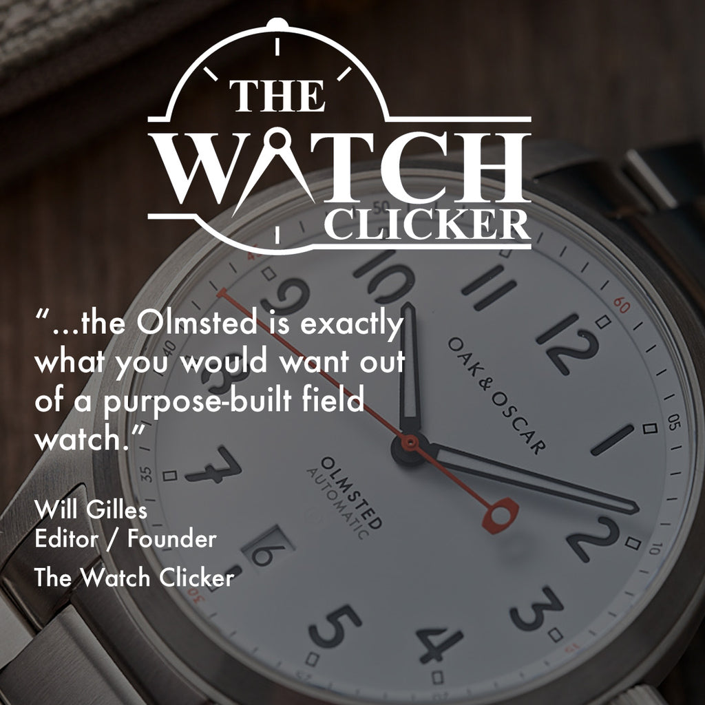 IN THE NEWS: "…exactly what you would want out of a purpose-built field watch."