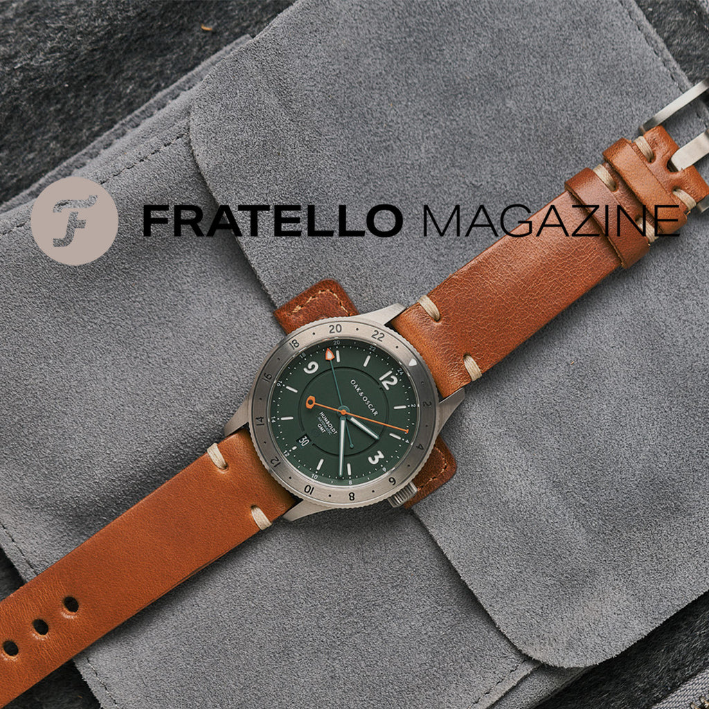 IN THE NEWS: Fratello highlights our new Humboldt GMT Ti!
