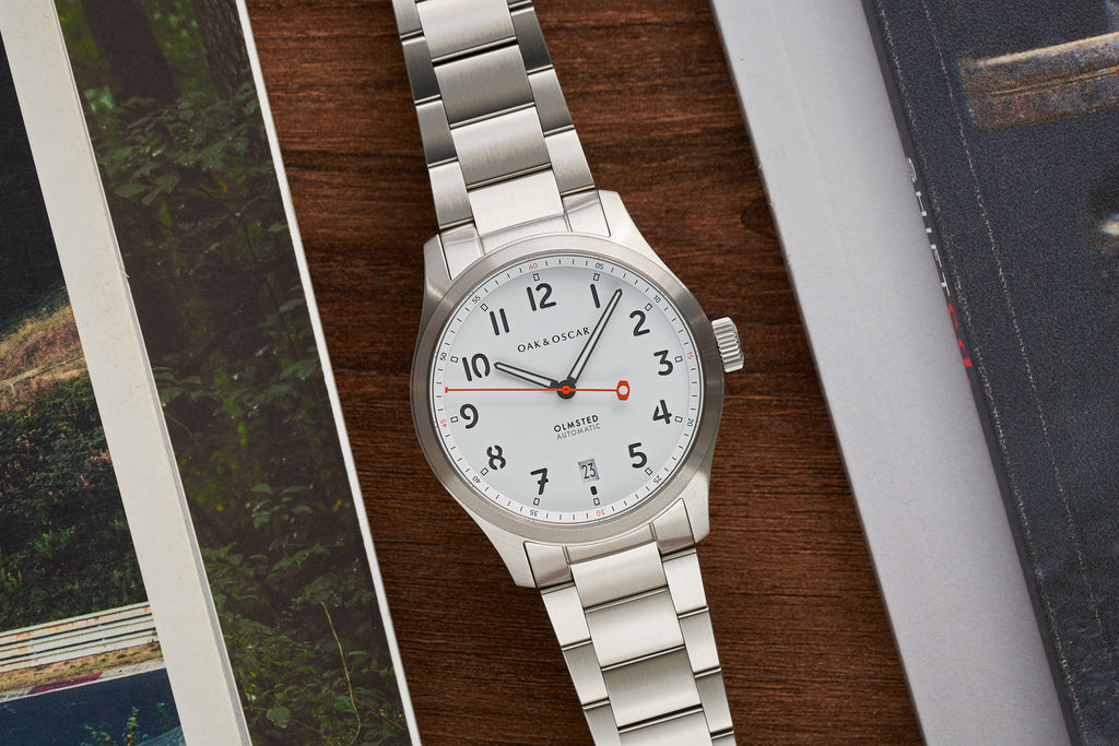 IN THE NEWS: Hodinkee Lists the Olmsted as the Ideal Wedding Watch