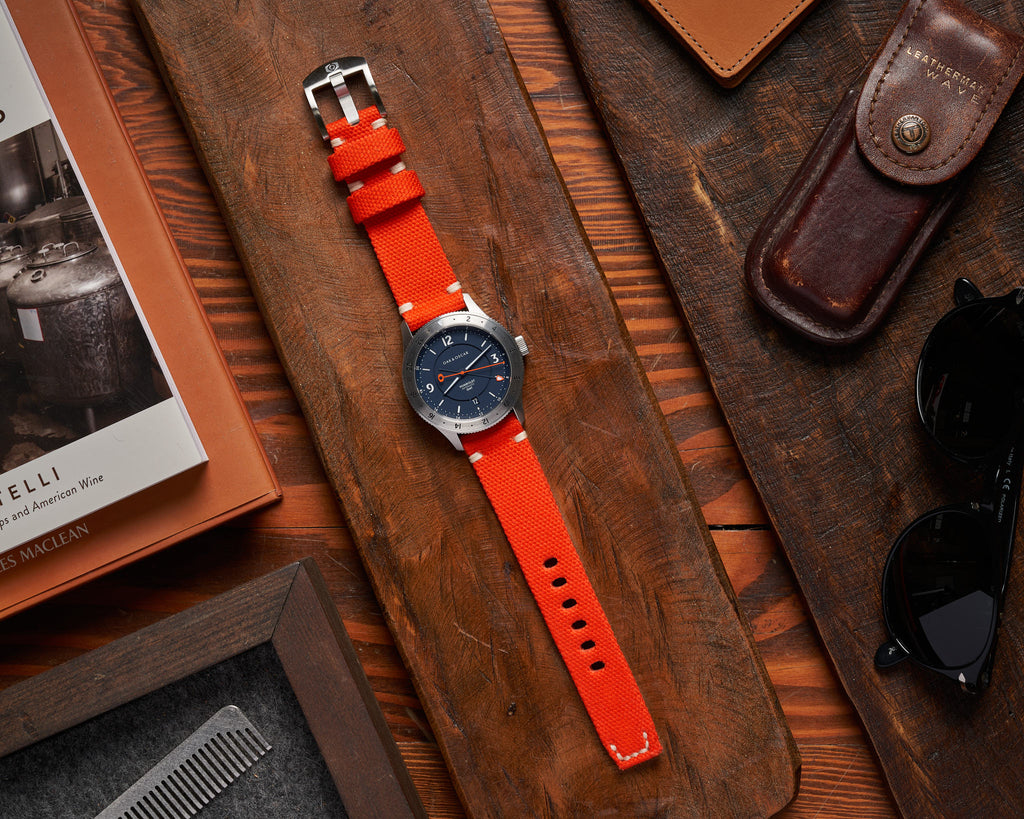 Oak & Oscar canvas watch strap