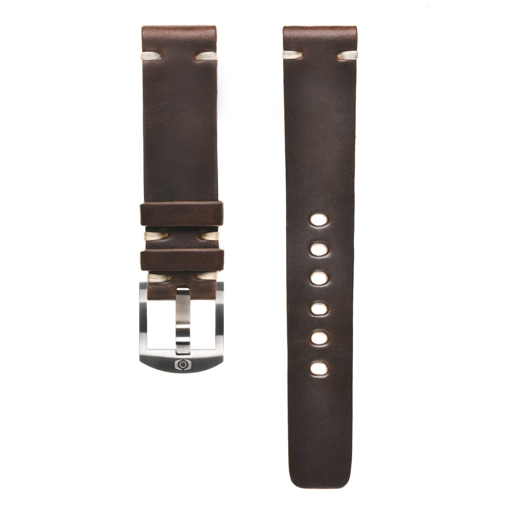 Dark Brown Leather Strap