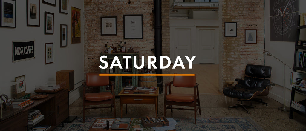 Oak & Oscar Saturday Interior HQ shot with text overlay