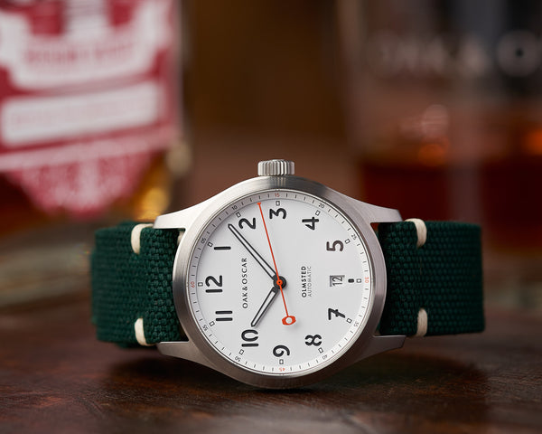 Oak & Oscar canvas watch strap