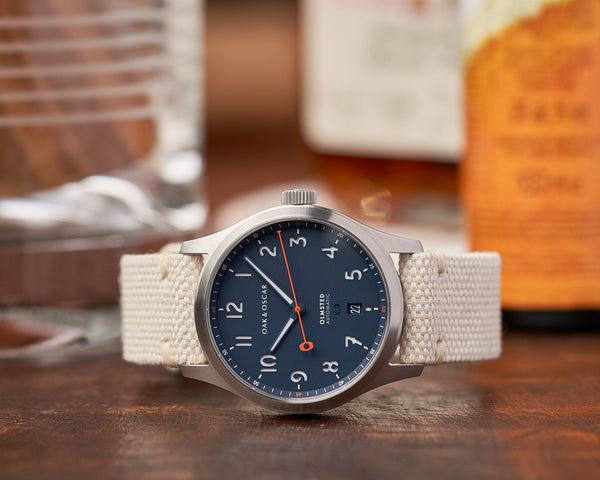 Oak & Oscar canvas watch strap