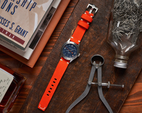 Oak & Oscar canvas watch strap