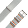 Grey Nylon Strap - 20mm - Oak & Oscar