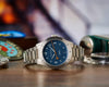 The Humboldt - Navy on Bracelet -Oak & Oscar