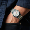 Oak & Oscar Batch No 2 on grey nylon on wrist