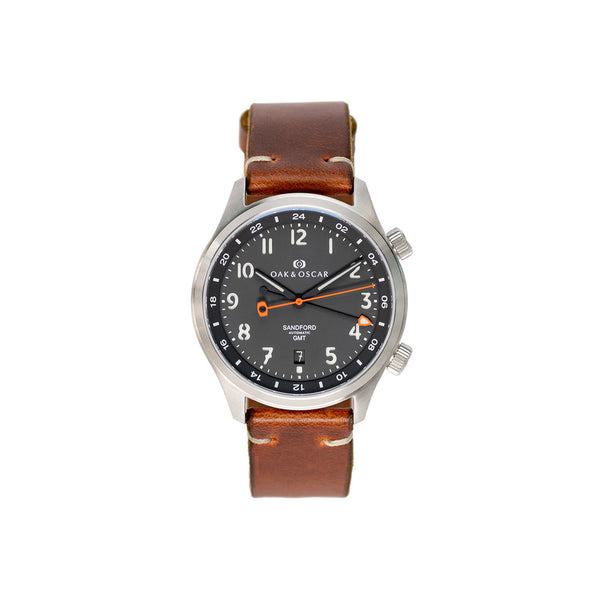 The Sandford - Stainless Steel-Oak & Oscar