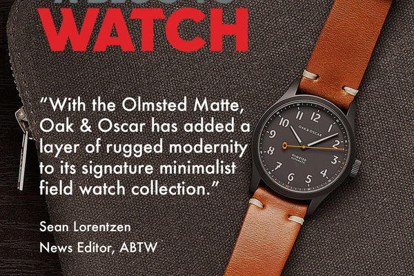 IN THE NEWS: ABTW FEATURES THE OLMSTED MATTE
