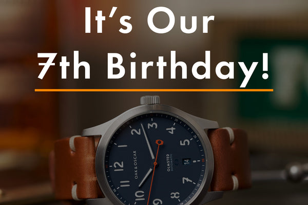 It's Our 7th Birthday!