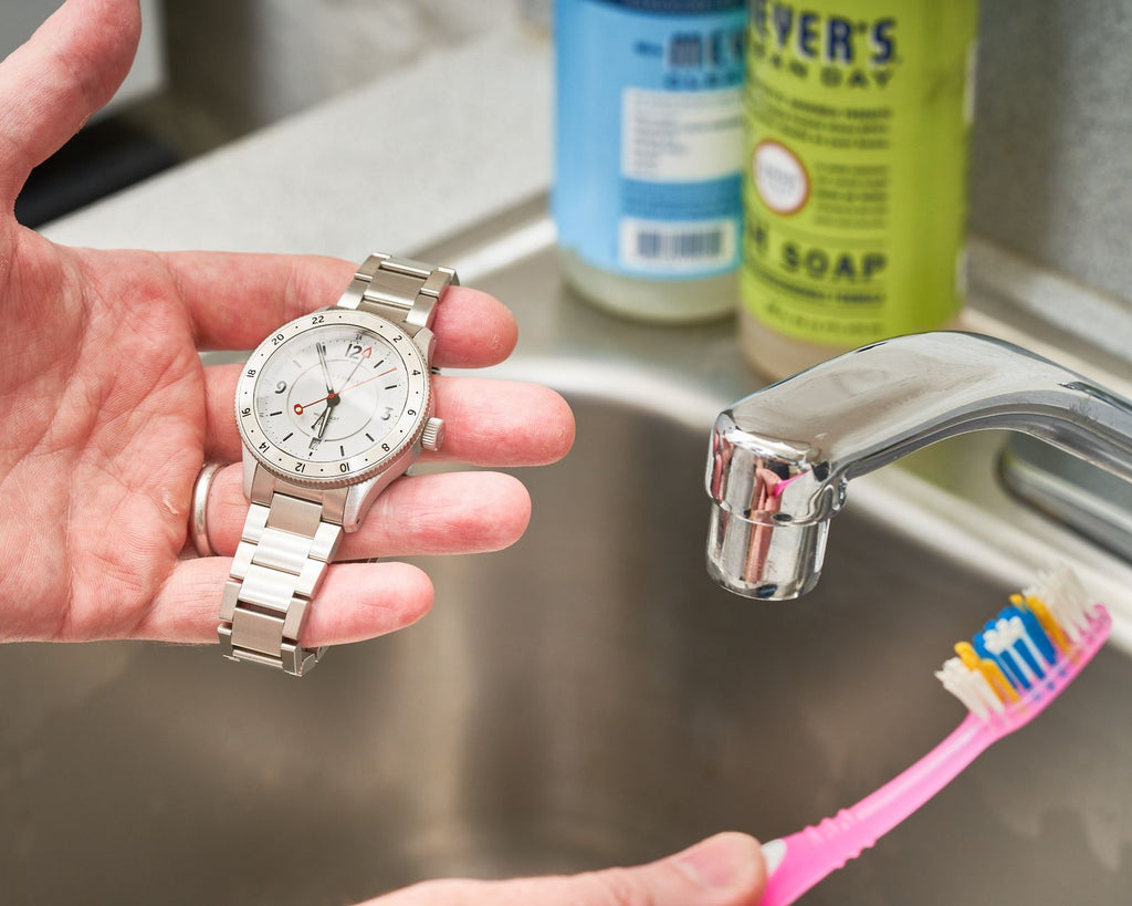 How to clean a bronze watch - Pinion Watch Company