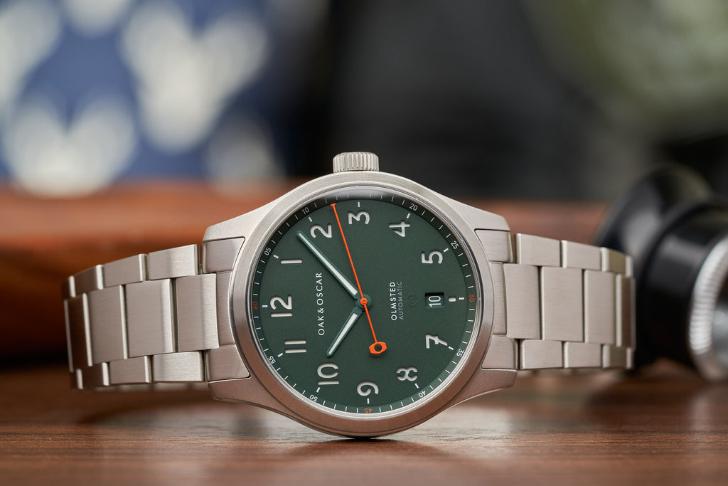 Introducing: The new green dial Olmsted