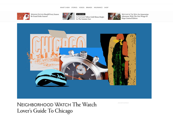 In The News: The Watch Lover's Guide to Chicago