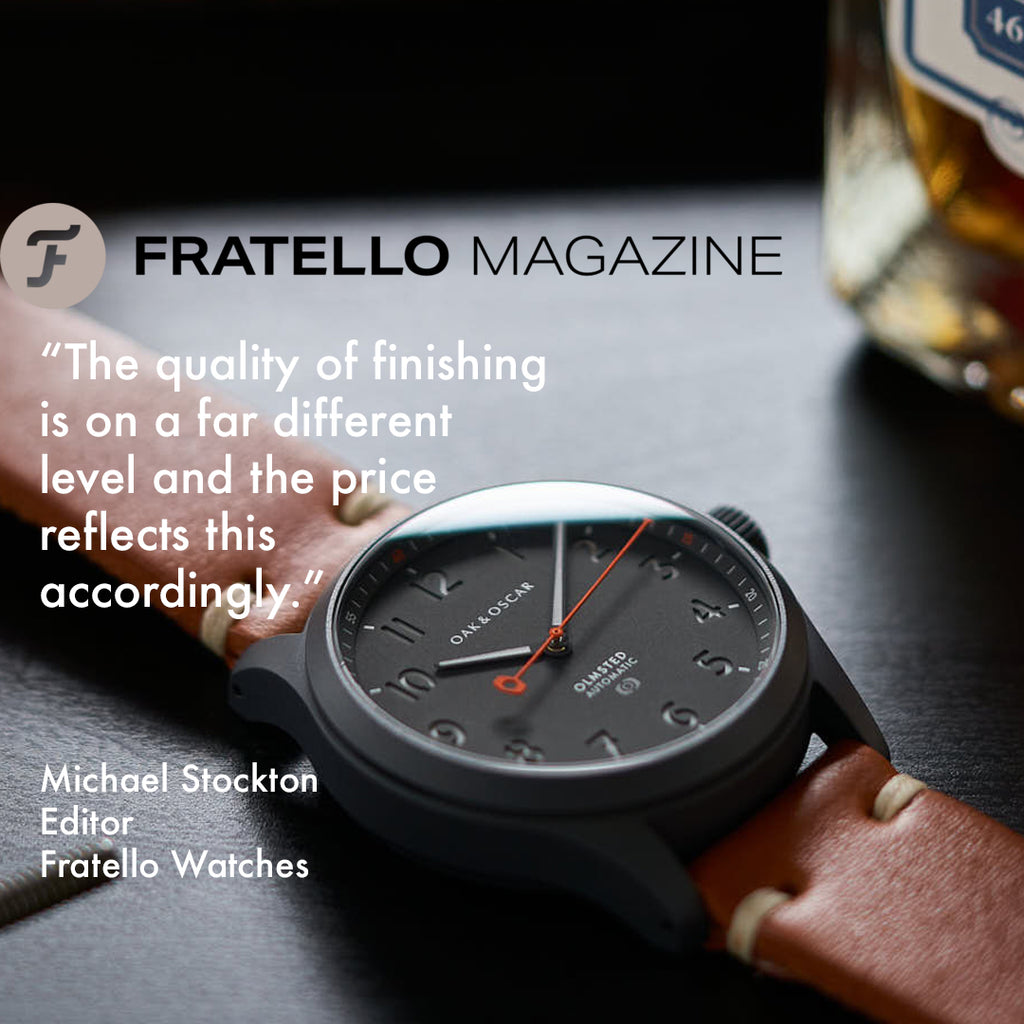 IN THE NEWS: "…a thoughtful variant on the brand’s field watch."