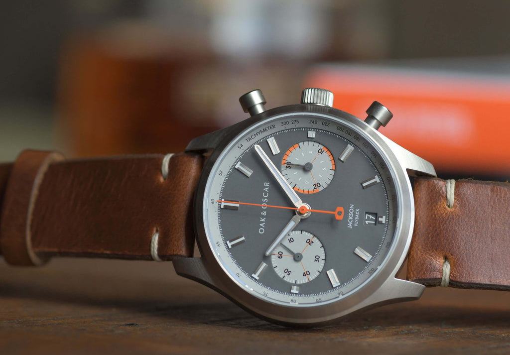 The Jackson watch from Oak & Oscar Chicago watchmakers