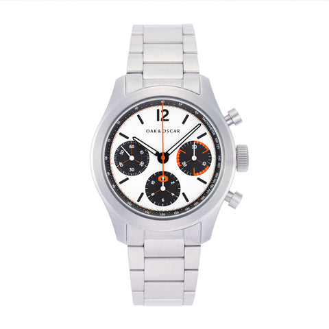 The Atwood Chronograph - white dial