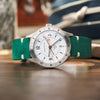Green Suede Leather Strap - 20mm