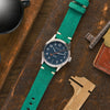 Green Suede Leather Strap - 20mm