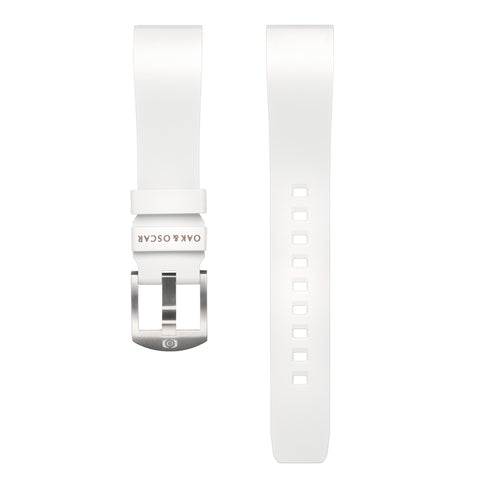 Rubber Strap - White