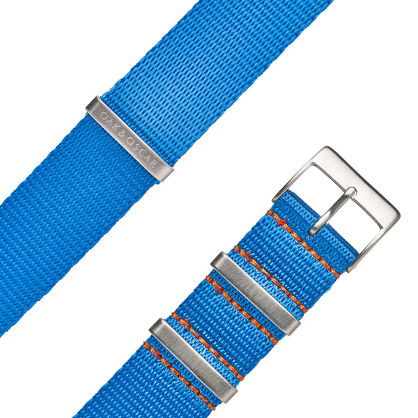 Blue nato 2024 strap 20mm