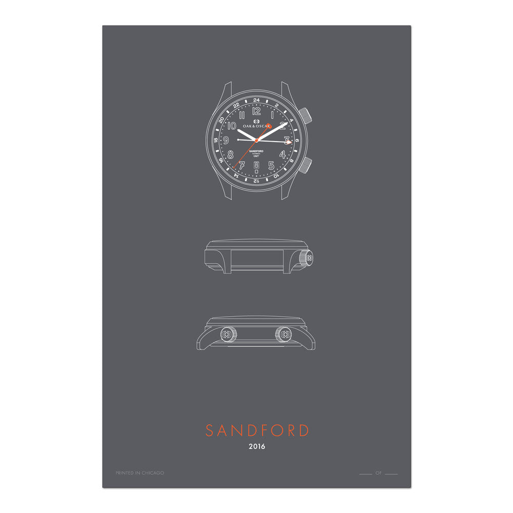 Sandford Print-Oak & Oscar